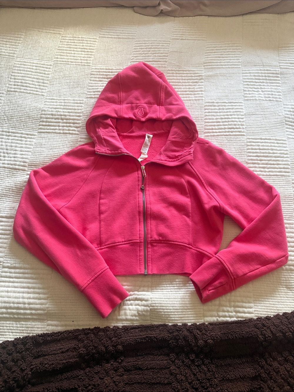 Lululemon Scuba Full-Zip Cropped Hoodie - Picture 2 of 7